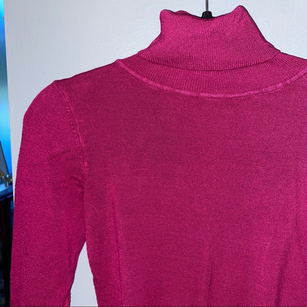 THICK PINK TURTLE NECK